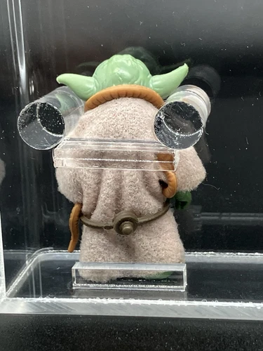 Vintage Star Wars Figure Yoda 'Brown Snake' HK UKG 90% GOLD!!! No AFA - Picture 5 of 10