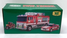 Hess Fire Truck ,Fire Chief Car ,& Rescue Motorcycle 2024 60th Anv. Model NEW. 