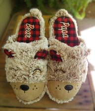The Best Papa Bear Slippers Out There RETIRED Dearfoams Size 9-10 M
