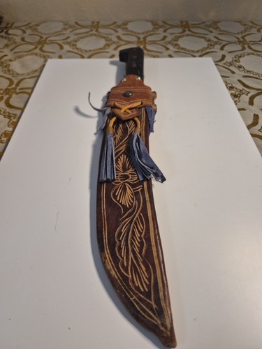Vintage Machete Collins & Co Hartford Machete With Sheath