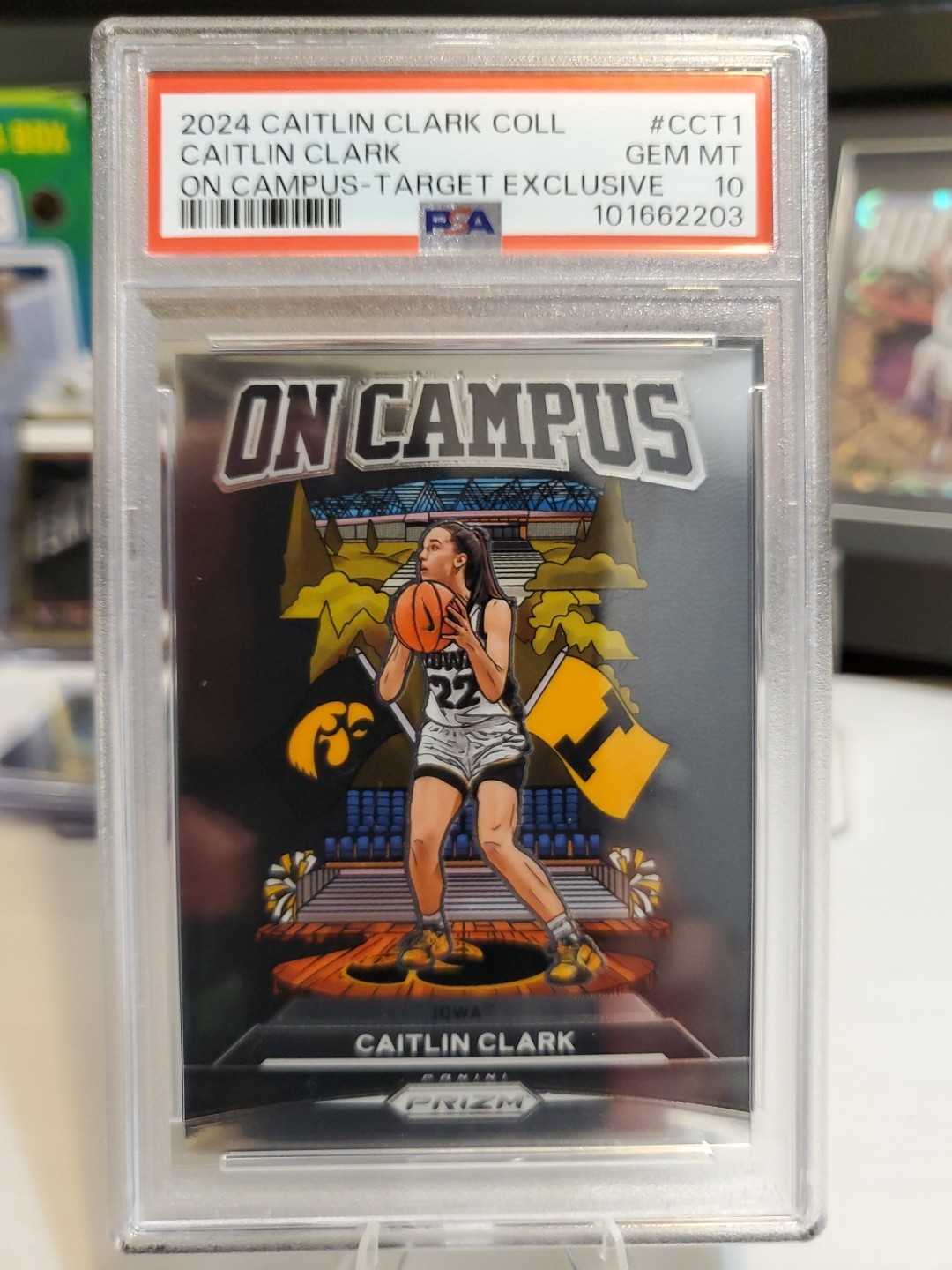 2024 Panini Caitlin Clark Collection - On-Campus Caitlin Clark #CC-T1 (RC)