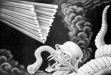 Boris Artzybasheff Industrial Surrealism – The Genius of Artzybasheff Art Print