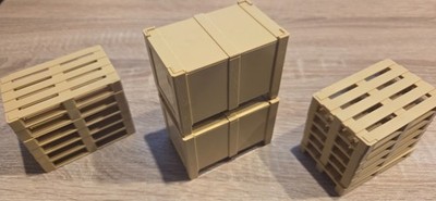 BRUDER Logistik-Set Artikelnummer 02415 / 2 Gitterboxen fehlen