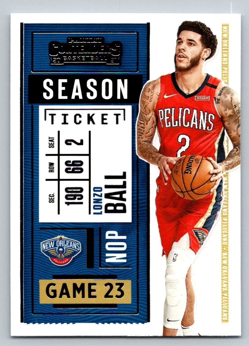 2020-21 Panini Contenders - Season Ticket Lonzo Ball #32 | eBay