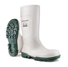 Image of DUNLOP WORK-IT SAFETY WELLIES WHITE SIZE UK13/EU48