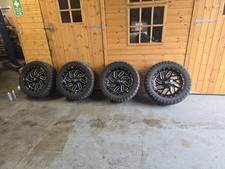 Ford Ranger 20 Inch Alloy Wheels And Tyres  Ready To Fit Good Tyres Great Wheels