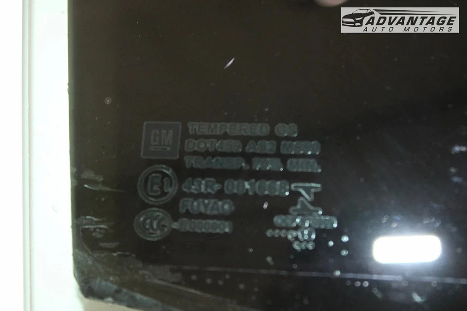 Cadillac CT6 2016-2020 puerta trasera derecha ventana cristal 84578754 OEM Foto 3 de 4