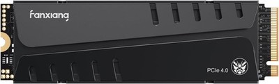 FANXIANG S770 PCIe 4.0 M.2 NVMe 2TB SSD - SCHWARZ