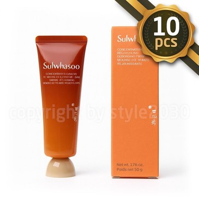 Sulwhasoo Konzentrierter Ginseng Verjüngender Reinigungsschaum 50g x 10 Stück