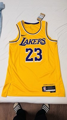 NEU - Los Angeles Lakers Nike Icon Swingman-Trikot   Lebron James   Unisex