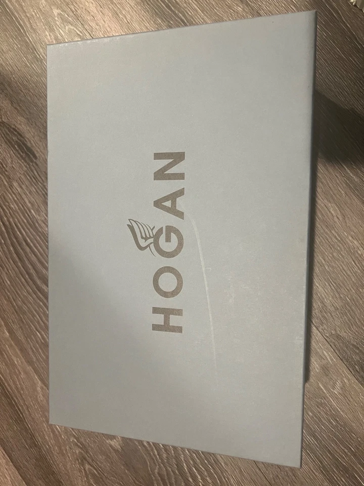 HOGAN Rebel Zapatillas de Cuero Mujer 37US 6.5. Blanco/Rosa, Usado Solo 5 Veces Foto 4 de 4