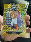 2024 Panini Mosaic - Rookies Bo Nix #312 Reactive Yellow Mosaic Prizm RC *mint