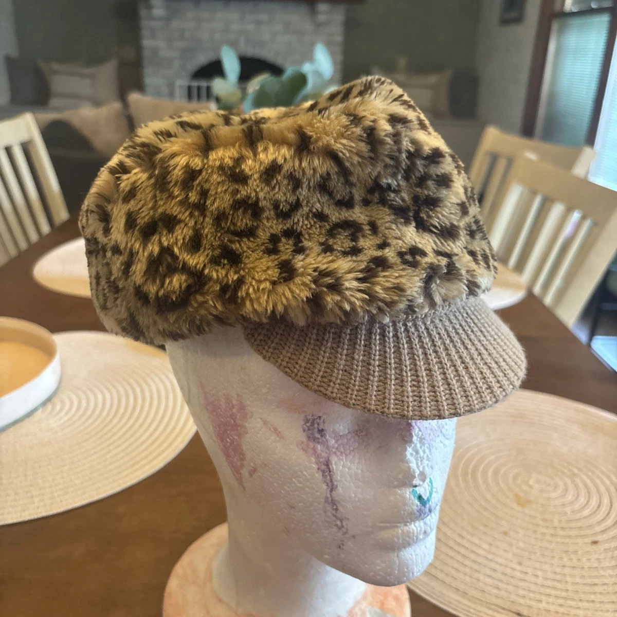 Leopard One Size Vintage Hats for Women for sale | eBay display picture 2