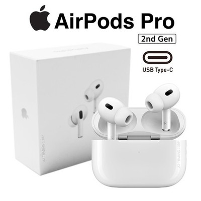 *Used Once* Apple AirPods Pro 2nd Generation MagSafe Wireless Charging Case Wht
