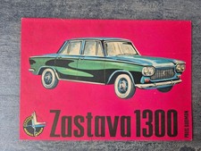 DDR Kranich Modellbogen PKW Zastava 1300 Junge Welt 1967