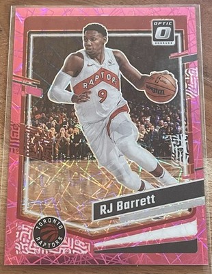 2023-24 Donruss Optic #1 RJ Barrett Pink Velocity # /79