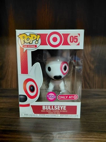 Funko Pop! Vinyl: Ad Icons - Bullseye (Flocked) - Target (T) (Exclusive) #05