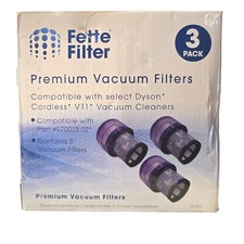 Filters Compatible with Dyson Cordless V11 Vacuums Part # 970013-02 (3 Pack)