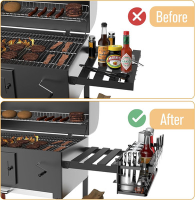 Griddle Caddy for Blackstone,Space Saving Blackstone Griddle Accessories, BBQ...