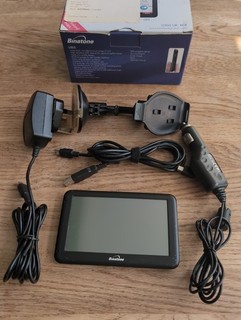 Binatone U505 UK ROI Sat Nav GPS Navigation System Boxed with Accessories
