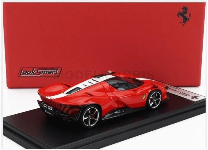 LOOKSMART LS535E FERRARI - DAYTONA SP3 CLOSED ROOF 2022 - ROSSO SCUDERIA - RED W - Immagine 2 di 3