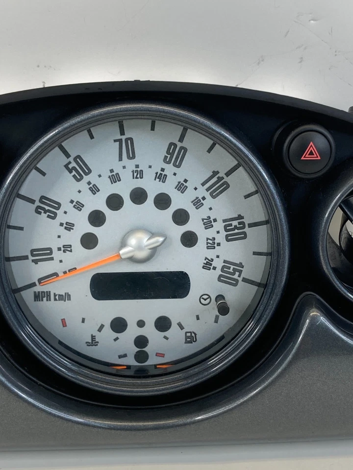2004-2008 Mini Cooper Center Dash Speedometer Cluster w/ Panel Unknown Miles OEM Foto 4 de 4