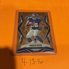 Panini 2025 Phoenix Parallel Hakeem Nicks Giants #86 NFL Football Card /125