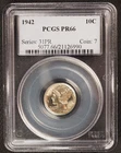 1942   MERCURY  Proof Silver Dime - PCGS PR66 - FREE SHIPPING!