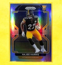 2021 Panini Prizm V-343 Najee Harris Silver Prizm Variation Rookie Card Steelers