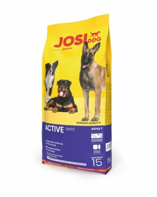 JosiDog Active | 15kg Futter für aktive Hunde