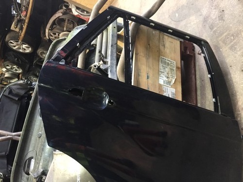 BMW X5 E53 2002 D/S Rear Right Hand Side / Off Side Rear Bare Door Blue X5 Door - Picture 4 of 5