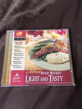 Deluxe Weight Watchers Light And Tasty Recipes CD Rom Compton's Home Library