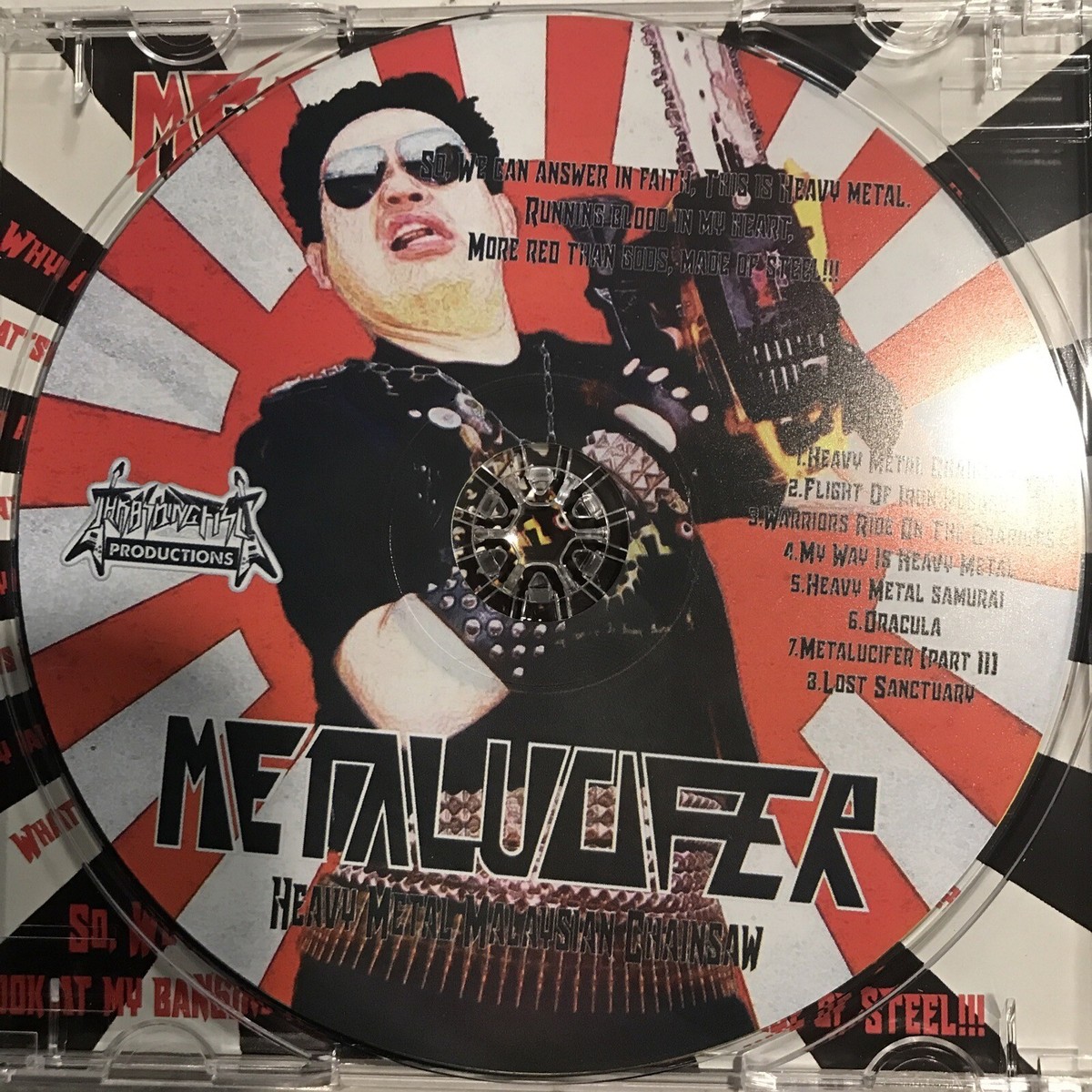 Metalucifer – Heavy Metal Malaysian Chainsaw CD 2018 Thrashingfist