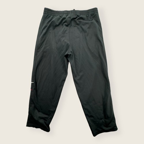 Vintage FILA Pants Mens Large Black Red Blue White Activewear Performance - Picture 2 of 7