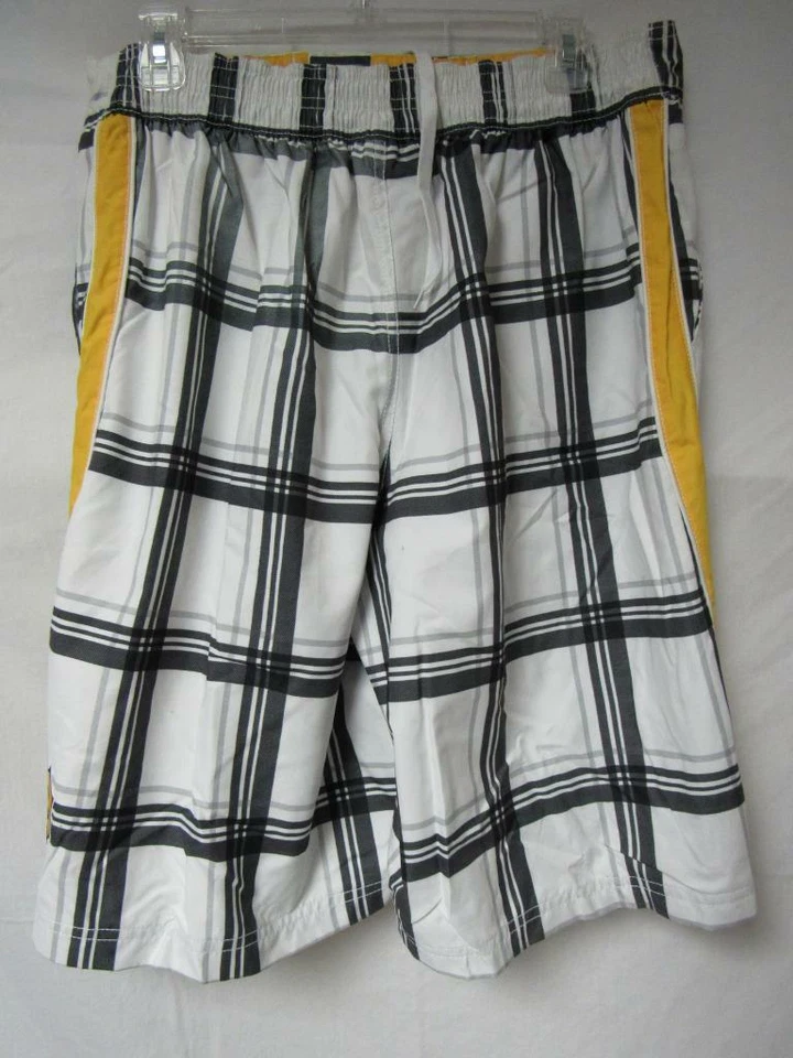 Pittsburgh Pirates Mens Size 32 Embroidered Swim Trunks Board Shorts C1 126 - Image 2 of 4