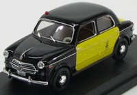 Modellauto Statisch Diecast Fiat 1100/103 Taxi Barcelona 1956 Schwarz 1/43