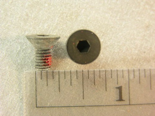 100 Black Stainless 10-32X1/4" Socket Flat Head Screws - Picture 1 of 1