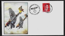 Luftwaffe Collector's Envelope with genuine 1941 Hitler Postage Stamp *R599