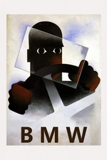 Car Germany German BMW Vintage Poster Repro FREE S/H in USA