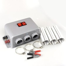 12V Car Heater Defroster 3-Hole Windshield Warmer 400W  1000W Compact Heater