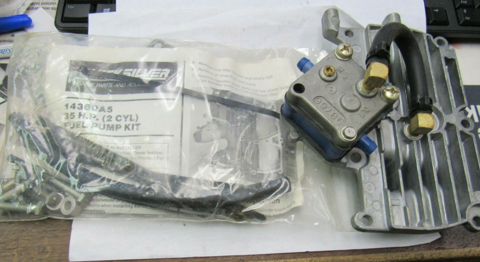 Hoch Druck Kraftstoff Pumpe + Reg Für Quicksilver Und Mercruiser