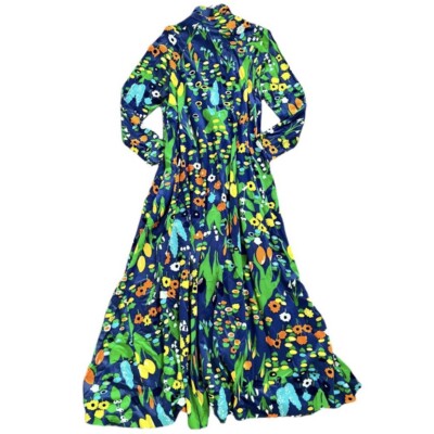 saks fifth avenue maxi dresses L'AGENCE Sachi Shell-Print Maxi Dress