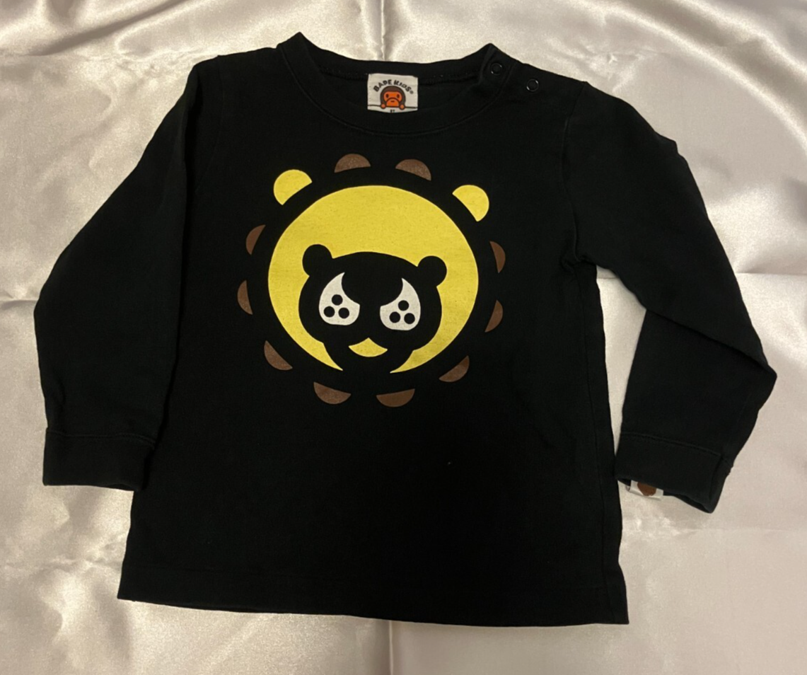 ト*プ様 BAPE BABY MILO LONG SLEEVE BABY MILO SPEECH BALLOON LAYERED L/S TEE – uk.bape.com