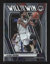 2020-21 Panini Mosaic Will To Win Kyrie Irving #14 Brooklyn Nets
