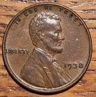 1938-P Lincoln Wheat Cent — photo from another recent sale