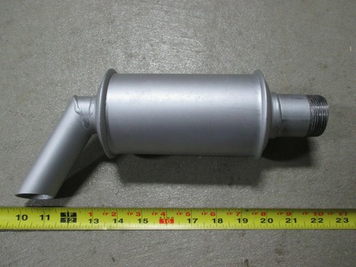 UNIVERSAL MUFFLER FOR MOTORCYCLE BOAT ZERO TURN FORKLIFT SKIDDER PUMP RTV ENGINE - Picture 3 of 4