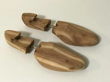 Wooden Shoe Keepers by Rochester Shoe Tree Co. Stretcher Mold Form Adjustable -L