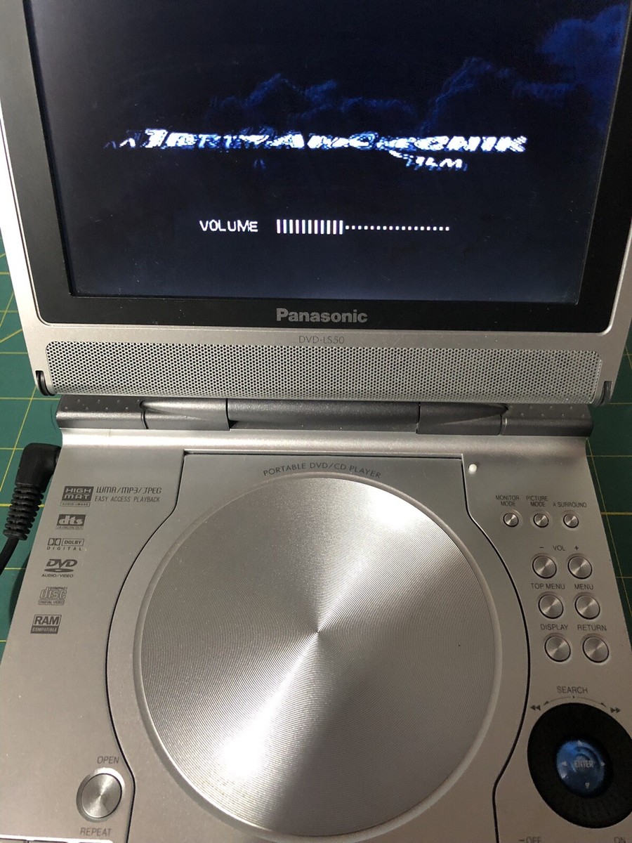 Panasonic DVD-LS50 Portable DVD Player (7