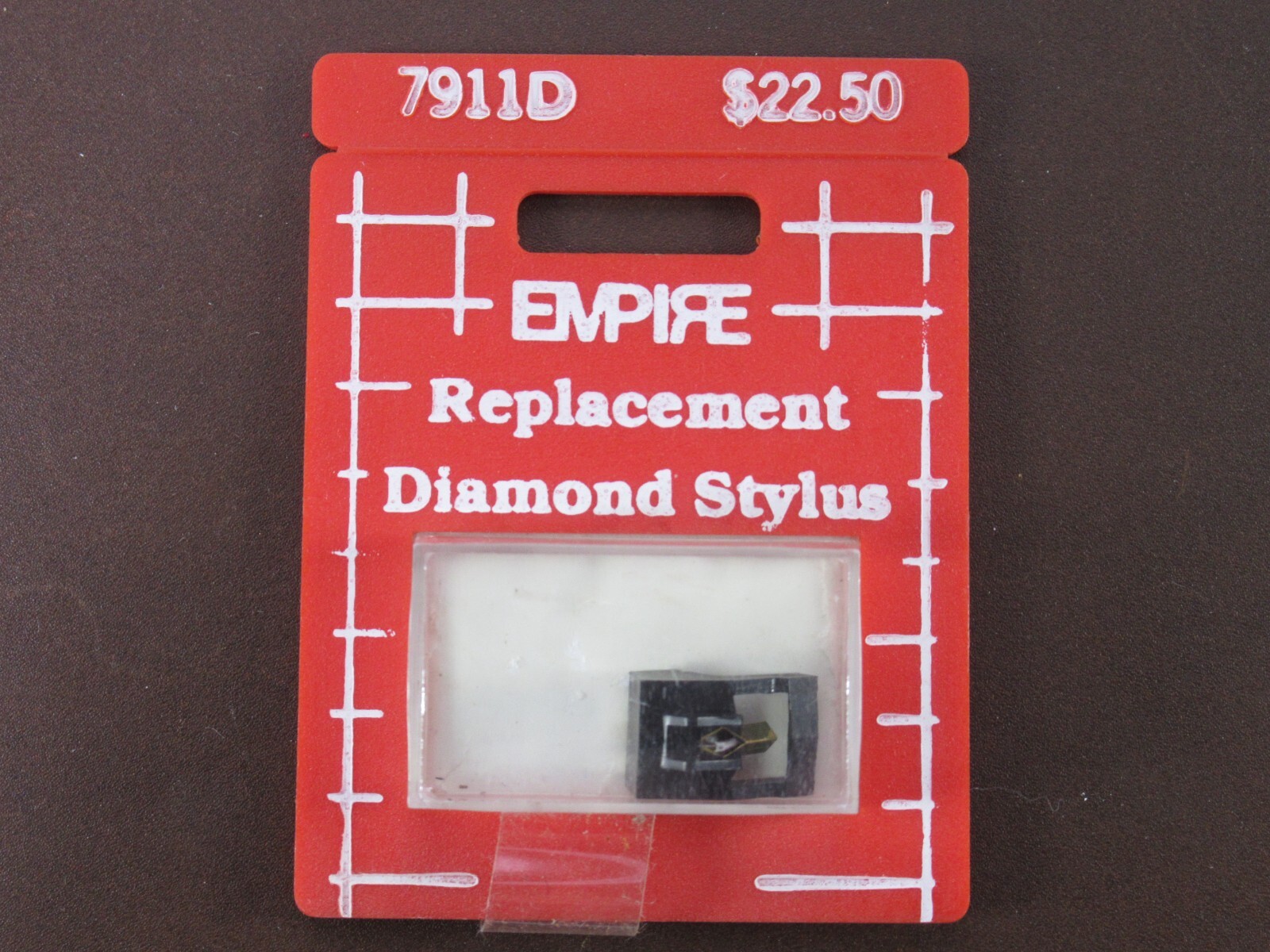 EMPIRE Replacement Diamond Stylus, Phonograph Needle, 7911D, NEW (HB)
