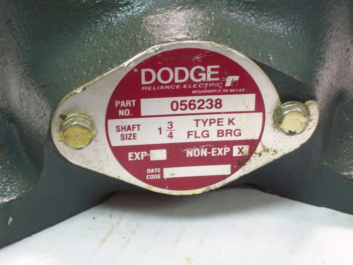 DODGE 056238 4-BOLT FLANGE BEARING 1-3/4